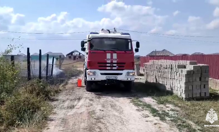 В Чеченской Республике с начала лета зарегистрировано более 360 ландшафтных пожаров