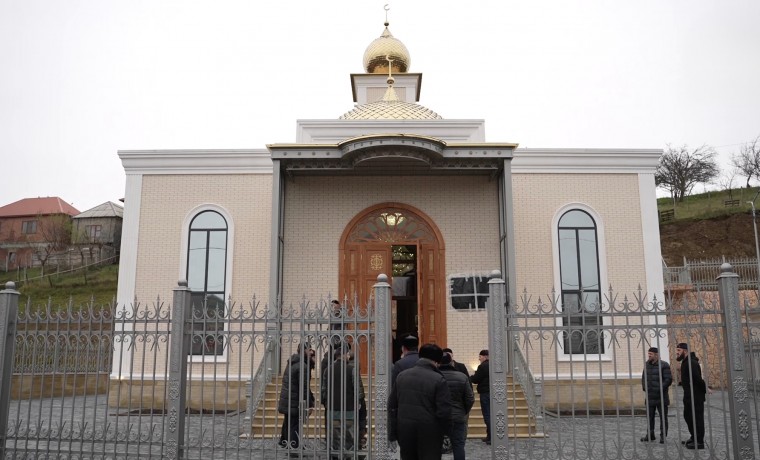 В селе Аллерой Курчалоевского района состоялось открытие новой мечети имени Тума-Хаджи