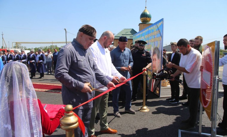 В Чеченской Республике завершен ремонт моста через реку Джалка при въезде в город Шали