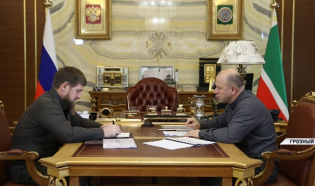 Рамзан Кадыров провел рабочую встречу с Галасом Таймасхановым