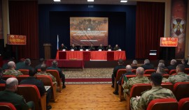 В грозненском соединении Росгвардии подведены итоги служебно-боевой деятельности за 2025 год