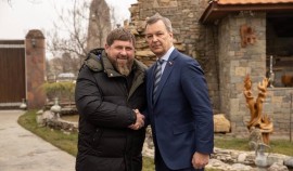 В Грозном Рамзан Кадыров встретился с Андреем Яцкиным