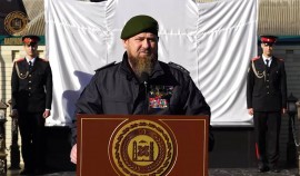 В Гудермесе состоялось открытие базы для батальона им. Шейха Мансура МО РФ