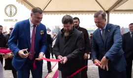 В Шали открыли новый комплекс административных зданий для правоохранительных ведомств ⠀