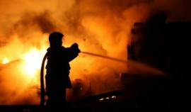 Сотрудники МЧС России по Чеченской Республике ликвидировали пожар в Грозном