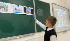 В Илсхан-Юртовской школе прошло мероприятие по безопасности дорожного движения