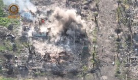 Рамзан Кадыров: На этих кадрах работают артиллерия и дроны спецназа «Ахмат»