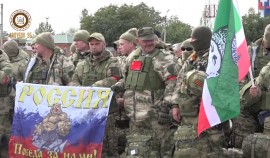 Из Грозненского аэропорта в зону СВО отправилась очередная группа добровольцев