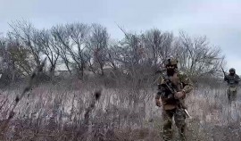 Муслим Товзаев проверил передовые позиции на Харьковском направлении