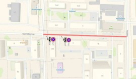 Вводится временный запрет остановки и стоянки на улице Малгобекской| грозный, чгтрк