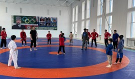 «Сила России» в Чеченской Республике: в Шелковском районе состоялся мастер-класс по вольной борьбе