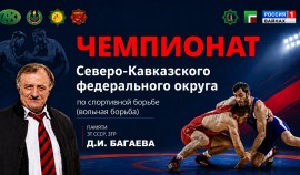 Грозный примет первенство Северо-Кавказского федерального округа по вольной борьбе