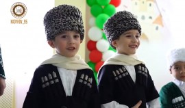 В детском саду «Дики» прошло мероприятие, приуроченное ко Дню чеченского языка