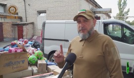 РОФ им. А.-Х. Кадырова отправил гуманитарный груз в Геническ Херсонской области