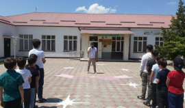 В МБОУ «ООШ п. Чири-Юрт» прошёл спортивный праздник для детей