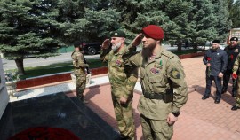 В Чеченской Республике отметили 26 годовщину со дня образования ОМОН «АХМАТ-Грозный».