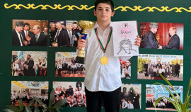 Ученик из Чеченской Республики стал победителем республиканских соревнований по вольной борьбе