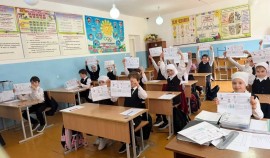 В Ножай-Юртовском районе прошёл классный час для юных избирателей