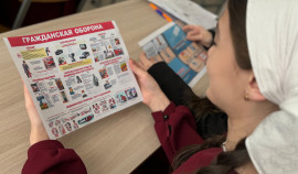 В МБОУ «Гимназия №10 с.п. Знаменское» отметили Всемирный день гражданской обороны