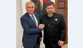 Рамзан Кадыров обсудил с Вячеславом Володиным приоритетные направления развития Чеченской Республики