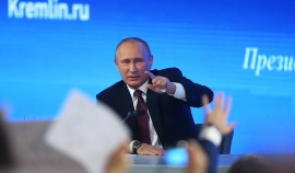 В Кремле готовятся к большой пресс-конференции Владимира Путина