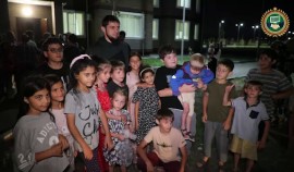 Ахмед Дудаев встретился с вынужденными переселенцами из сектора Газа, которые проживают в ЧР