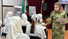 В ЧР сотрудники Росгвардии рассказали школьникам об освобождении Ленинграда