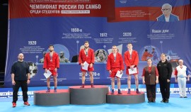 Студенты из ЧР завоевали первое место на чемпионате России по самбо в Москве| грозный, чгтрк