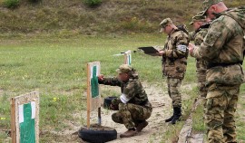 На Северном Кавказе проверили профессиональное мастерство военнослужащих и сотрудников ОГВ(с)