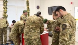 В Грозном росгвардейцы сдали кровь в рамках акции «От сердца к сердцу»