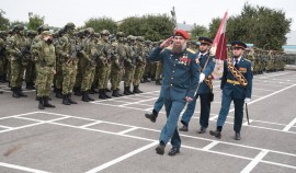 Боевое знамя нового образца вручено  Гудермесскому полку Росгвардии