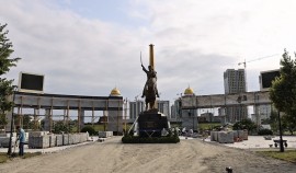 Ремонт Мемориального комплекса Славы в Грозном вышел на завершающий этап