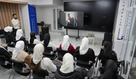 Для студентов Наурского государственного колледжа прошли занятия в рамках проекта «Мы вместе»