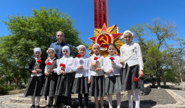 В Серноводском районе прошла акция в честь Дня Победы