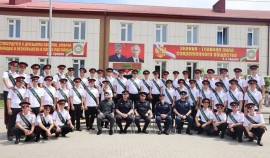 В Грозненском суворовском военном училище МВД России состоялся торжественный выпуск