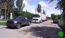 Очередной груз от РОФ им. А.-Х. Кадырова прибыл в место дислокации спецназа «Ахмат»
