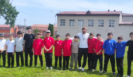 Грозненские школьники стали участниками спортивной эстафеты