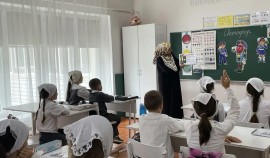 80 юных пешеходов успешно сдали «Экзамен на дороге» в Ассиновской