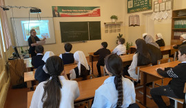 В Шалинском районе состоялось мероприятие «Чеченский язык – моя гордость»