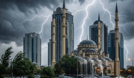 В Чеченской Республике ожидаются ливни с грозой, градом и сильным ветром