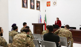 В Грозном росгвардейцы обсудили вопросы противодействия коррупции