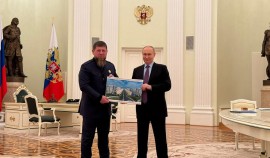 Рамзан Кадыров в Москве встретился с Президентом России Владимиром Путиным
