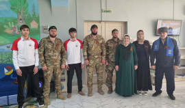 Росгвардейцы в Урус-Мартане приняли участие в круглом столе посвященном Дню Победы