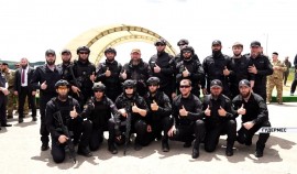 На территории РУС состоялся финальный этап тренировочных занятий Службы безопасности Главы ЧР