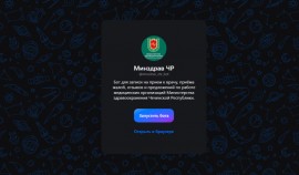 Минздрав ЧР запустил первый в регионе чат-бот в национальном мессенджере «МАХ»