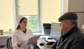 Пациентам Урус-Мартановской ЦРБ рассказали о важности здорового питания