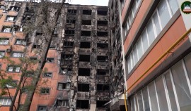Сгоревший при пожаре дом в Грозном восстановлен более чем на 40%| грозный, чгтрк