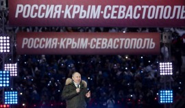 Владимир Путин назвал Крым святой для России землей