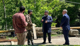 Мониторинг капитального ремонта моста в Веденском районе