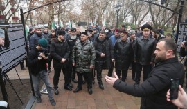 В Грозном состоялось торжественное открытие «Аллеи Героев»